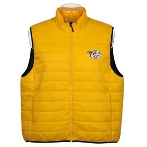 Stormtech Nashville Predators NHL Hockey Yellow Vest 3XL